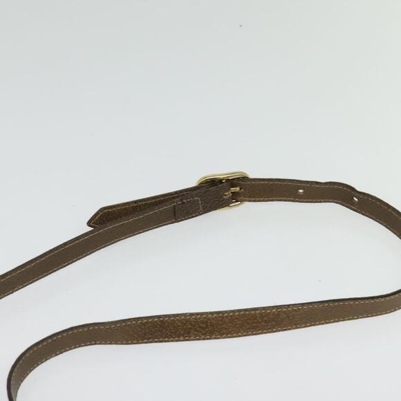 GUCCI GG Supreme Web Sherry Line Shoulder Bag Pvc Beige Gold Red - Picture 8 of 16